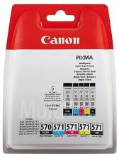 Canon PGI-570, CLI-571 eredeti patron csomag (fekete, fot fekete, cyan, magenta, srga)