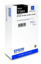 Epson T7551 XL extra nagy kapacits fekete eredeti patron | WF-8010 | WF-8090 | WF-8510 | WF-8590 |