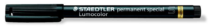Image of Alkoholos marker, 0,4 mm, STAEDTLER "Lumocolor® special 319 S", fekete