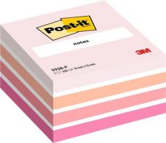 3M POSTIT Öntapadó jegyzettömb, 76x76 mm, 450 lap, 3M POSTIT, aquarell pink (450 lap)
