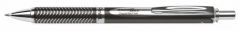 PENTEL Rollertoll, 0,35 mm, nyomógombos, fekete tolltest, PENTEL 