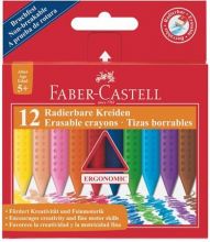 FABER-CASTELL Zsírkréta, háromszögletű, FABER-CASTELL 