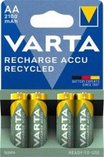 VARTA Tölthető elem, AA, ceruza, újrahasznosított, 4x2100 mAh, VARTA (4 db)