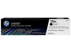 HP 126A fekete eredeti toner DUPLA CE310AD | CP1025 | Pro 100 | M275 |
