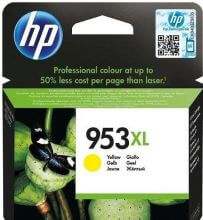 HP 953XL sárga nagy kapacitású eredeti patron | HP Officejet Pro 7740, 7730, 7720, 8210, 8218, 8710, 8715, 8720, 8725, 8730 nyomtatósorozatokhoz | F6U18AE