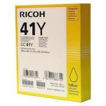 Ricoh GC-41YHY nagy kapacitc srga eredeti zsels patron | SG3110DN | SG3110DNw | SG3100SNw |SG3110SFNw | SG3120BSFNw |