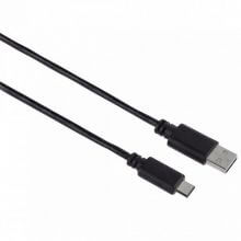 Hama Hama 0,25M USB Type C APA - USB Type A APA kbel - Fekete