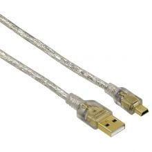 Hama Hama 1,8M USB Type A APA - Mini USB APA kbel - Szrke
