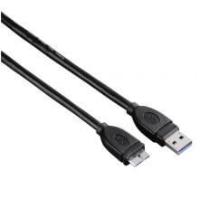 Hama Hama 0,75M USB Type A APA - Micro USB APA kbel - Fekete