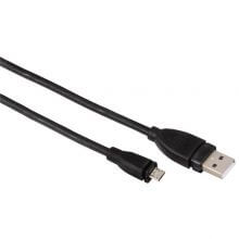 Hama Hama 3M USB Type A APA - Micro USB APA kbel - Fekete