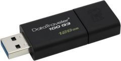 Kingston DataTraveler 100 G3 128 GB USB 3.0 Pendrive - Fekete