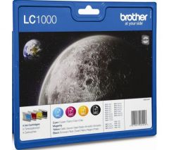 Brother LC1000 eredeti patron csomag (LC1000BK, LC1000C,LC1000M,LC1000Y)