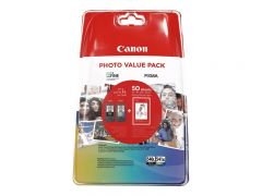 Canon Canon PG-540L,CL-541XL nagy kapacitású eredeti patron csomag (fekete, színes) + 50 db 10x15-ös fotópapír