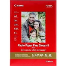  Canon Plus Glossy II fnyes fotpapr 265g A4 PP-201 (20 lap)