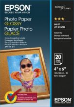  Epson Photo Paper Glossy fotpapr 200gr 10 x 15 cm S042546 (20 lap)