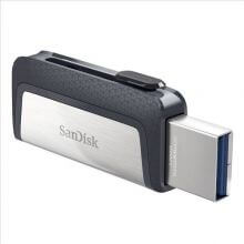 SanDisk Ultra Dual Drive 256 GB USB 3.1 Pendrive - Fekete/Ezüst