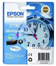 Epson 27XL C,M,Y nagy kapacitású eredeti patron csomag T2715