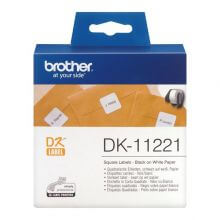 Brother DK-11221 elvgott cmke (23 mm x 23 mm)