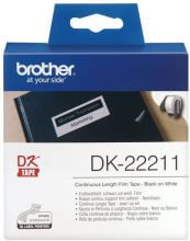 Brother DK-22211 folytonos szalagcmke (29 mm x 15,24 m)