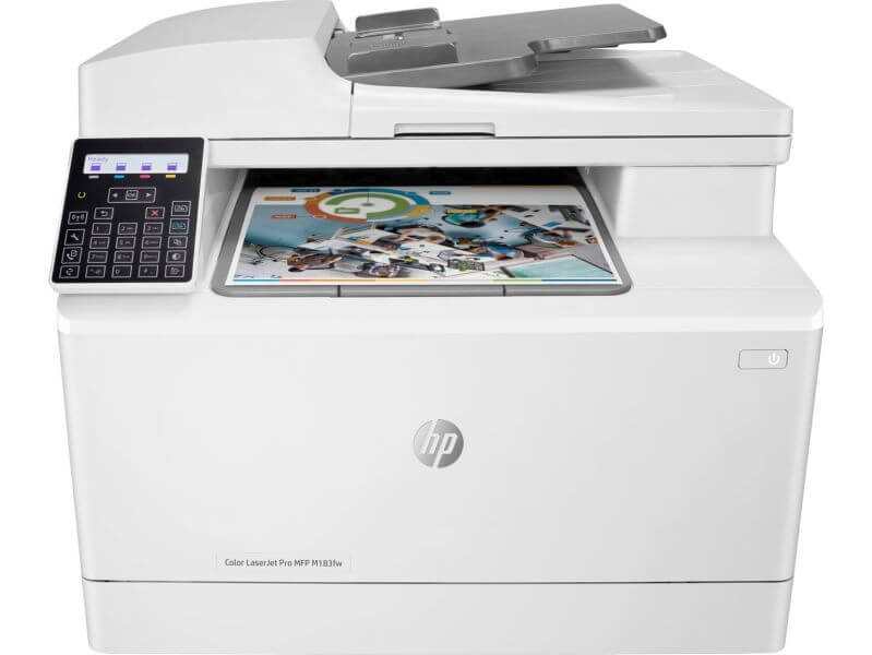 HP HP Color LaserJet Pro M183fw vezeték nélküli hálózati színes multifunkciós lézer nyomtató (7KW56A)