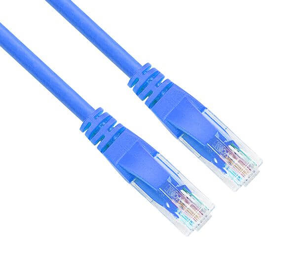 VCOM VCOM 0,5M Cat6 Ethernet kábel - Kék