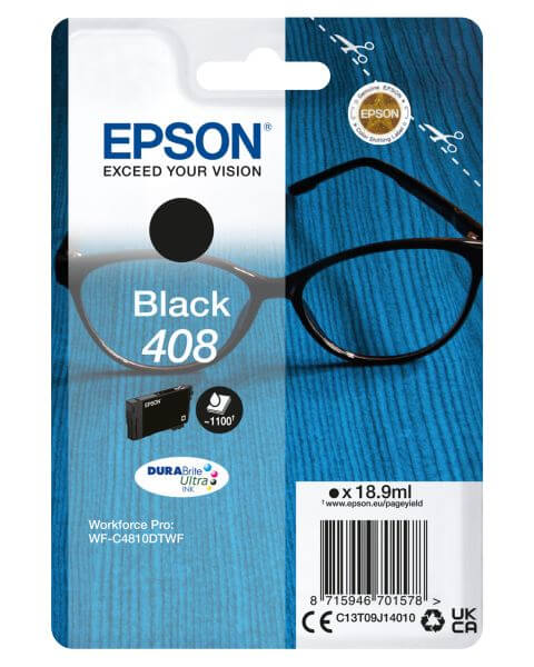 Epson Epson 408 fekete eredeti patron T09J1