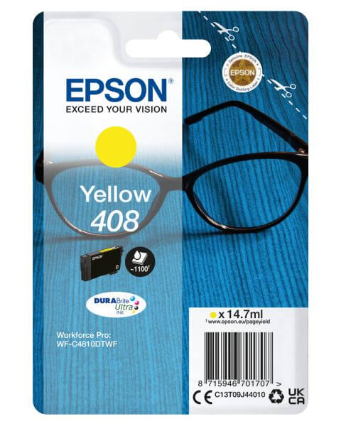 Epson Epson 408 sárga eredeti patron T09J4