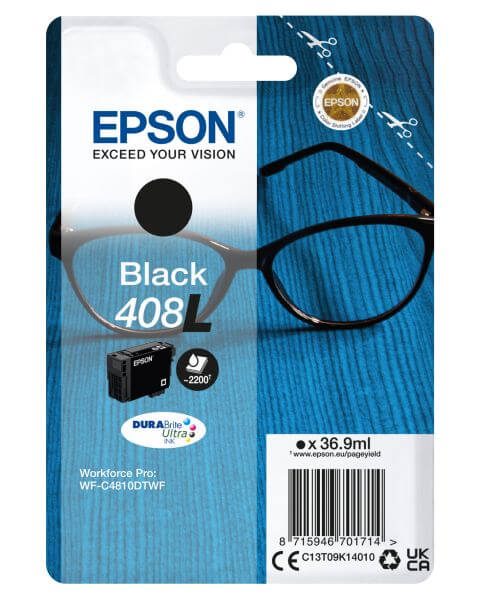 Epson Epson 408L nagy kapacitású fekete eredeti patron T09K1